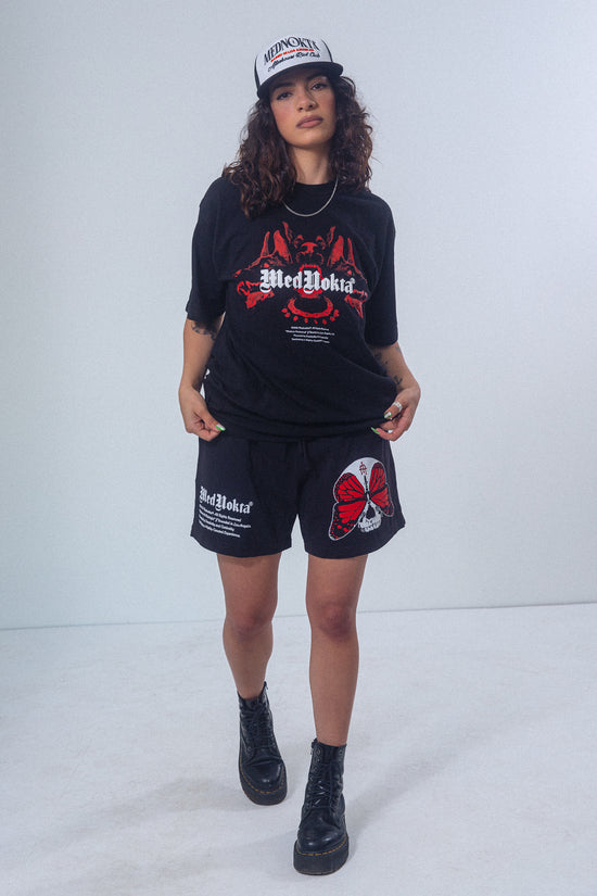 Monarch's Death Shorts - Black