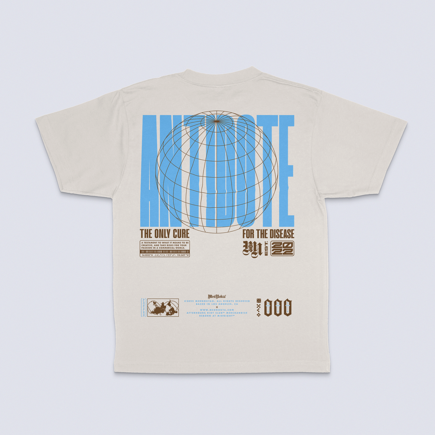 Load image into Gallery viewer, Antidote Tee - Cream
