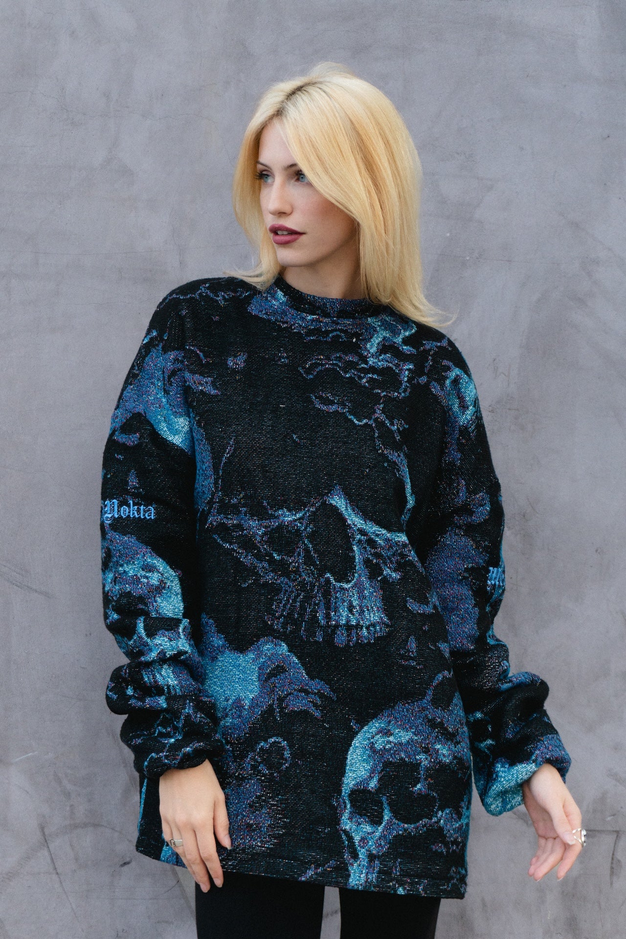 Skull Parade Tapestry Crewneck