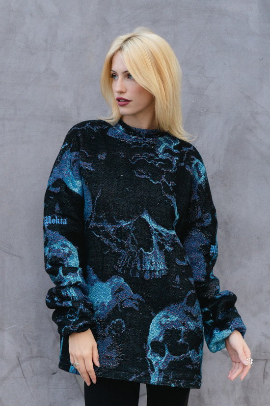 Skull Parade Tapestry Crewneck