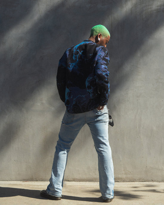 Skull Parade Tapestry Crewneck