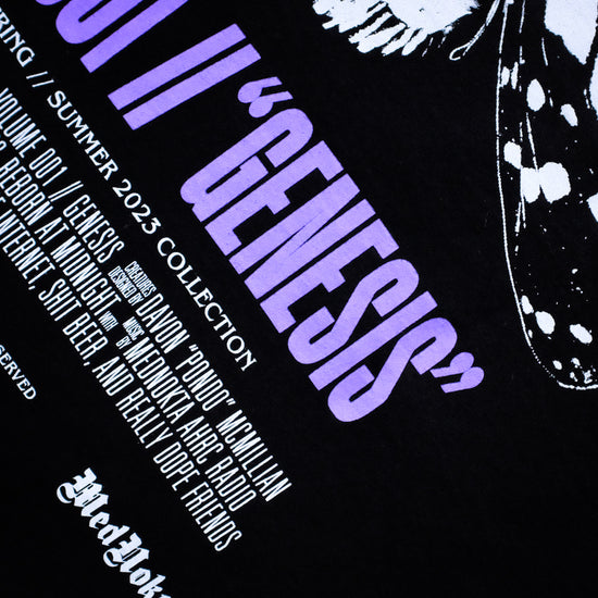 Monarch's Death Tee - Black