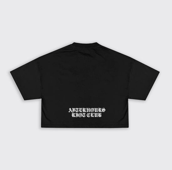 Cerberus Crop Top - Black