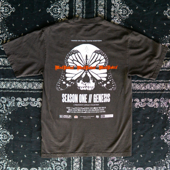 (Sample) Monarch's Death Tee - Vintage Black