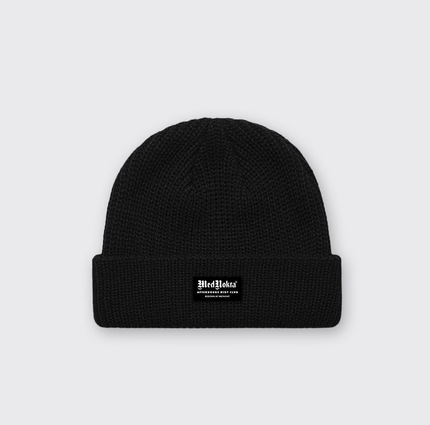 Mini Logo Beanie - Black