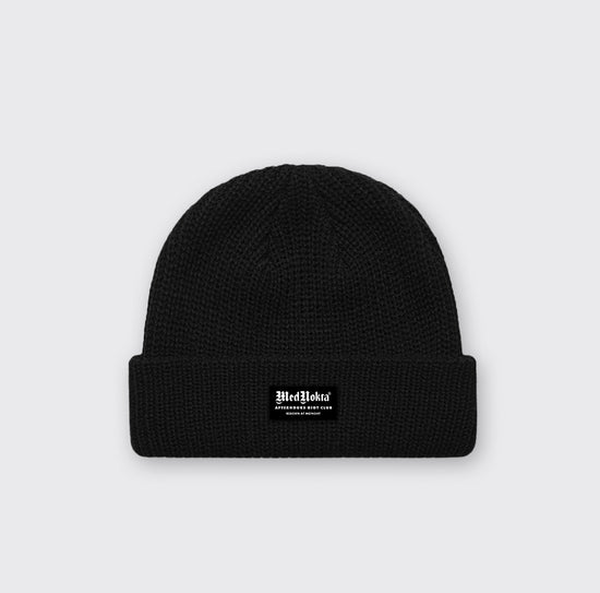 Load image into Gallery viewer, Mini Logo Beanie - Black
